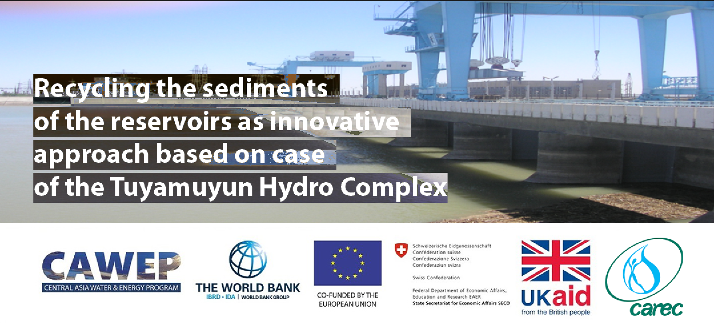 Recycling the sediments of the reservoirs as innovative approach based on case of the Tuyamuyun Hydro Complex ll2